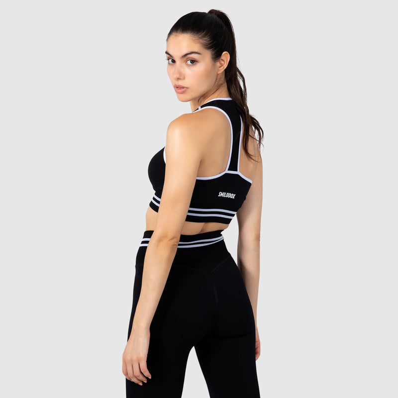 Legend Sports Trendy Racerback Sport-BH Black